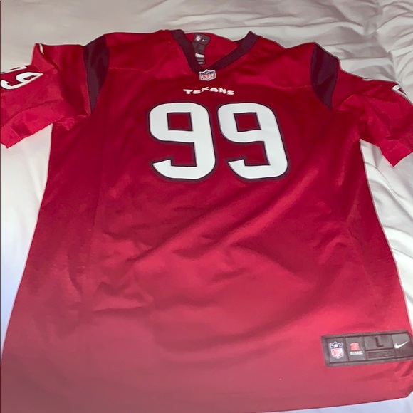 jj watt red jersey